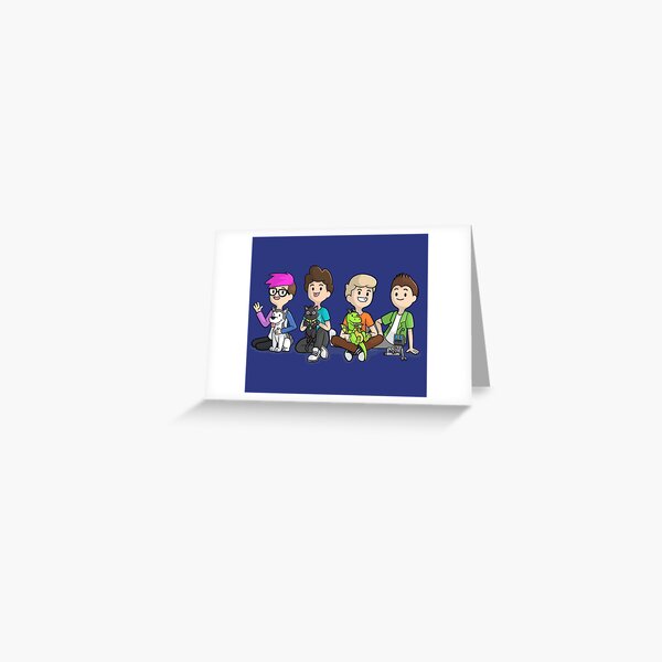 Denis Roblox Greeting Cards Redbubble - pictures of deniss roblox character