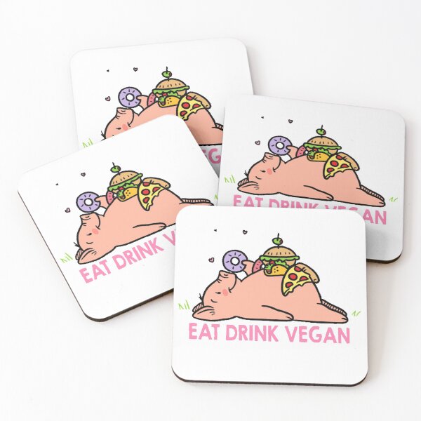 Item preview, Eat Drink Vegan designed and sold by Veganvibez.