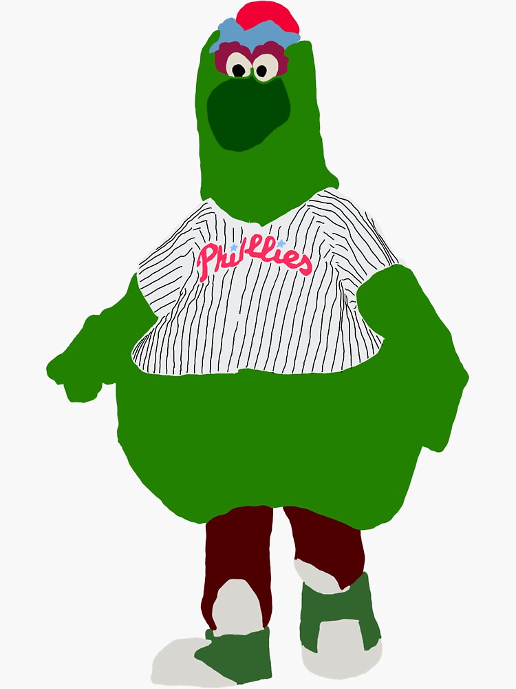 Phillie Phanatic Vinyl Sticker Philly Phanatic Sticker 