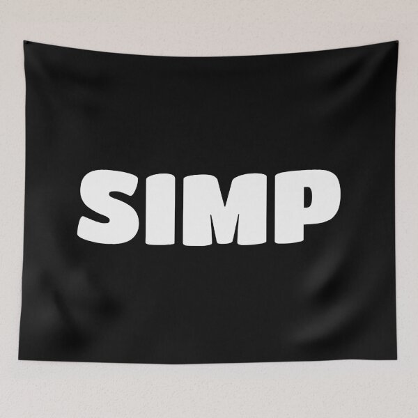 Item preview, Funny Simp logo design designed and sold by TryStar.