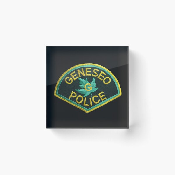 Item preview, Departamento de policía de Geneseo designed and sold by Lawrence Baird.