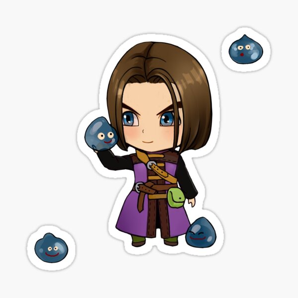 Luminary Hero Dragon Quest XI Sticker