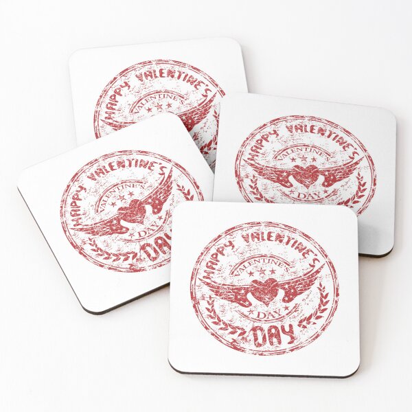 Aperçu de l'œuvre Saint Valentin - Timbre Vintage créée et vendue par GNDesign.