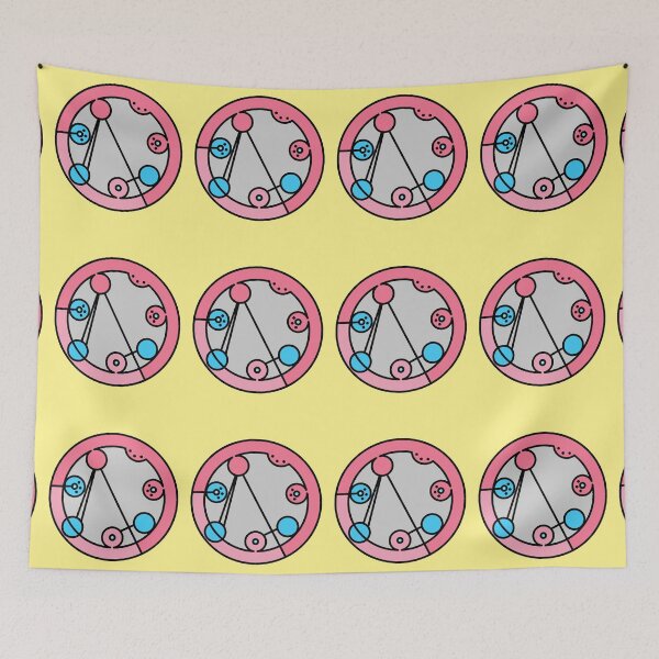 Item preview, Genderflux in Circular Gallifreyan in Genderflux Flag Colors designed and sold by CaelanPride.