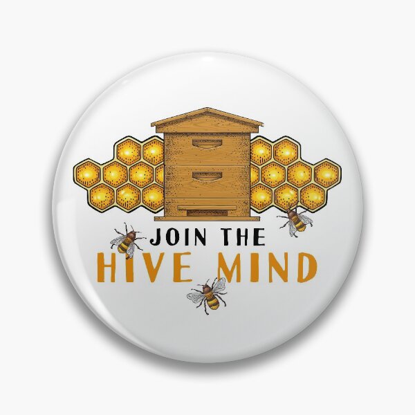 Item preview, Join the Hive Mind Apiary Bees  designed and sold by Maria Garcia.