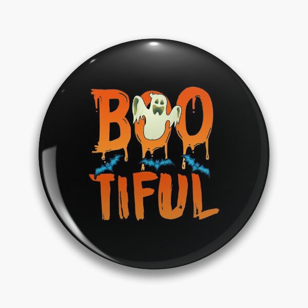 Item preview, Cute Boo-tiful Ghost Bootiful Funny Beautiful Pun designed and sold by perfectpresents.