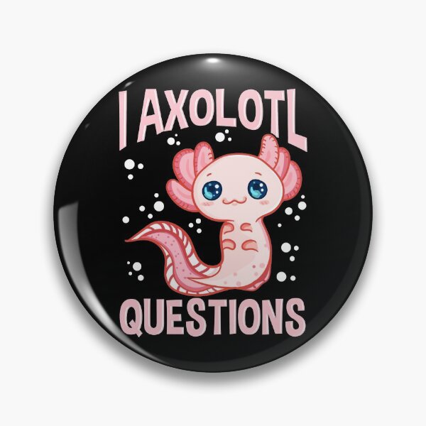 Item preview, Cute & Funny I Axolotl Questions Walking Fish Pun designed and sold by perfectpresents.
