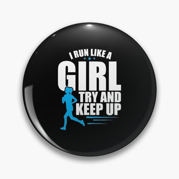 Item preview, Cute I Run Like a Girl Try To Keep Up Women Runner designed and sold by perfectpresents.
