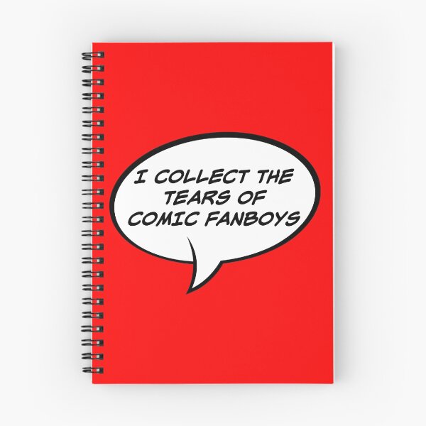 Item preview, Recojo las lágrimas de los fanáticos de los cómics - Speech Bubble Edition designed and sold by FangirlFuel.