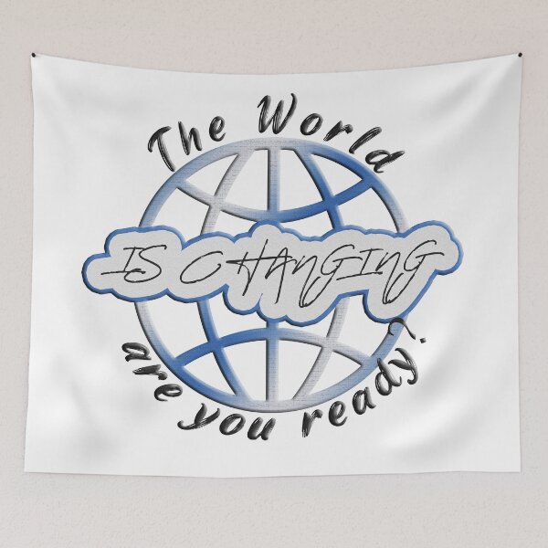 Item preview, The World Is Changing designed and sold by UniqueCreator.