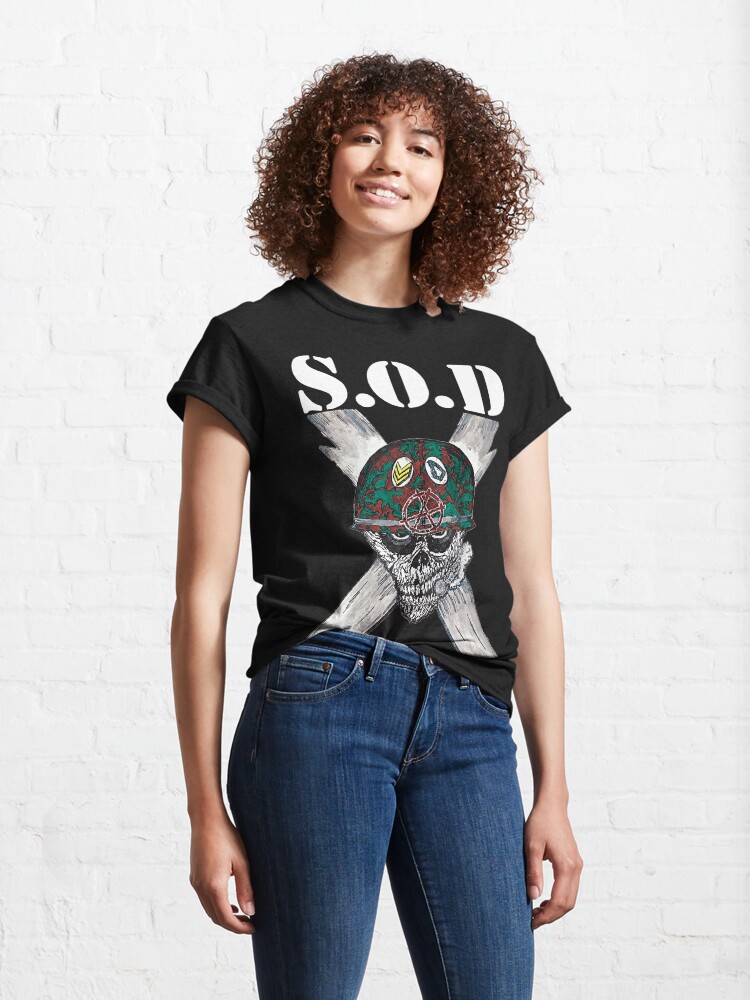 Alternate view of S.O.D (Stormtroopers of Death) Classic T-Shirt