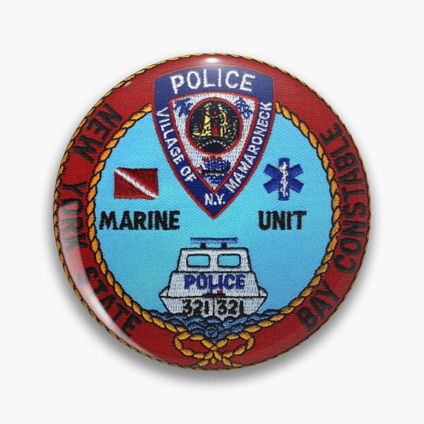 Item preview, Mamaroneck Police Marine Unit designed and sold by Lawrence Baird.