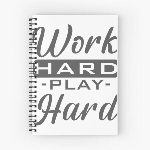 Item preview, Work Hard Play Hard Simple White designed and sold by anm7.