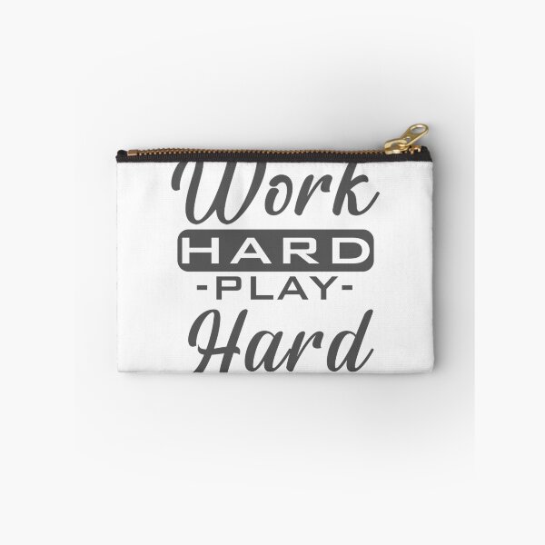 Item preview, Work Hard Play Hard Simple White designed and sold by anm7.