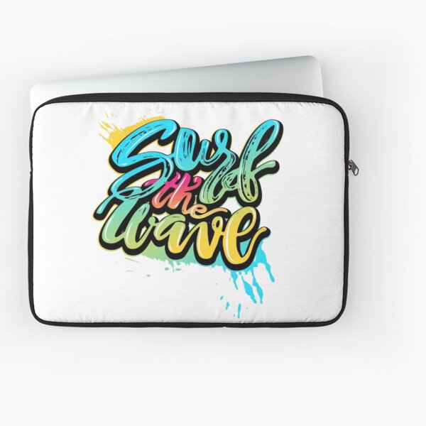 Surf the Wave Laptop Sleeve