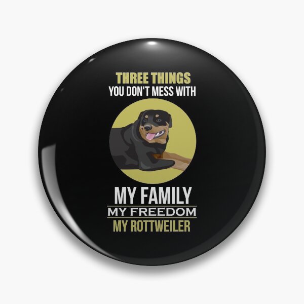Artikelvorschau, Leg dich nicht an: Familienfreiheit Rottweiler entworfen und verkauft von perfectpresents.