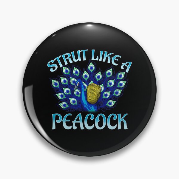 Item preview, Cute Strut Like a Peacock Strong Self Confidence designed and sold by perfectpresents.