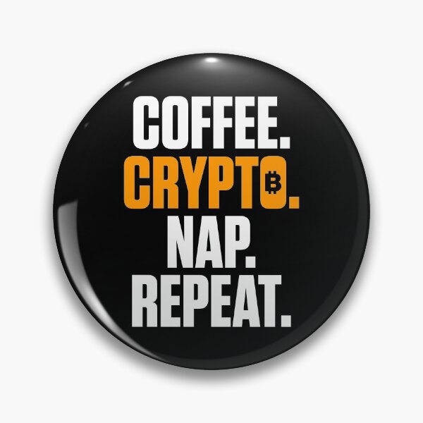Item preview, Coffee Crypto Nap Repeat Funny Cryptocurrency designed and sold by perfectpresents.
