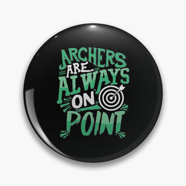 Item preview, Cute Archers Are Always On Point Funny Archery Pun designed and sold by perfectpresents.