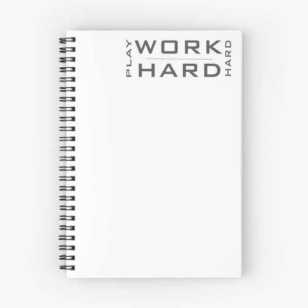 Item preview, Work Hard Play Hard Wnite designed and sold by anm7.