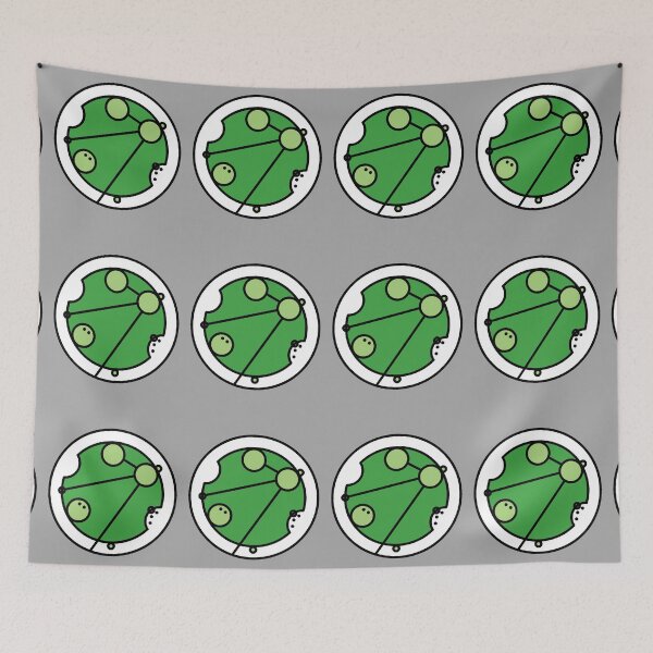 Item preview, Aromantic in Circular Gallifreyan in Aromantic Flag Colors designed and sold by CaelanPride.