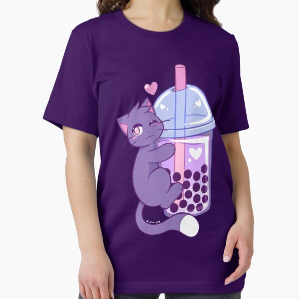 Vista previa del artículo con la obra «Taro Tea Kitty», diseñado y vendido por Lunariiis.