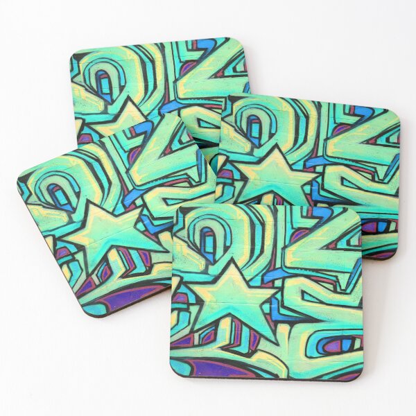 Item preview, Khon Kaen Star Graffiti designed and sold by RubySting.