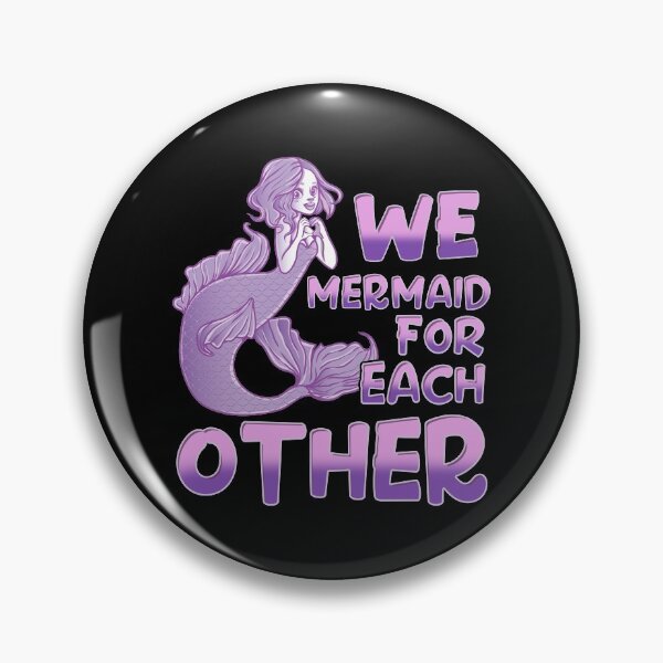 Item preview, Cute We Mermaid For Each Other Romantic Pun designed and sold by perfectpresents.