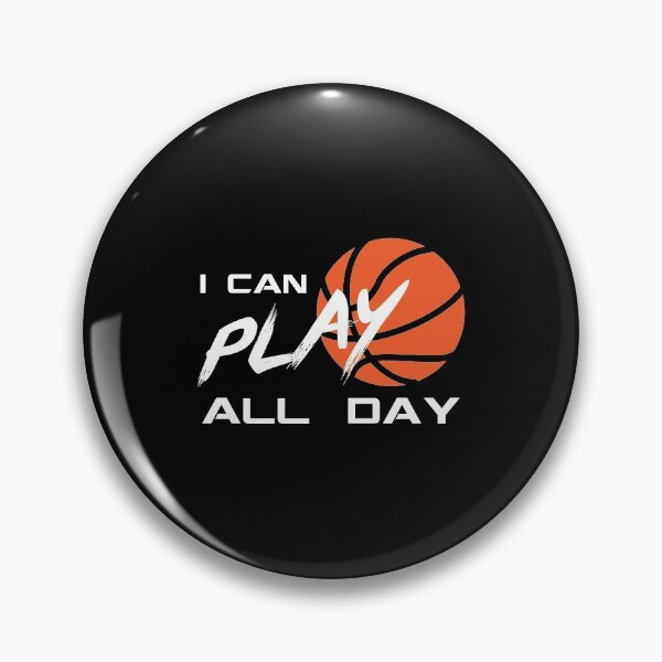 Item preview, I Can Play All Day Basketball Nonstop Half Court designed and sold by perfectpresents.