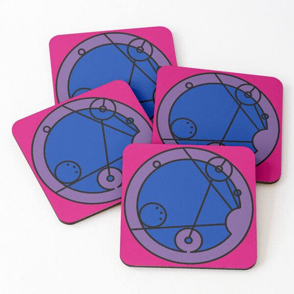 Item preview, Bisexual in Circular Gallifreyan in Bisexual Flag Colors designed and sold by CaelanPride.