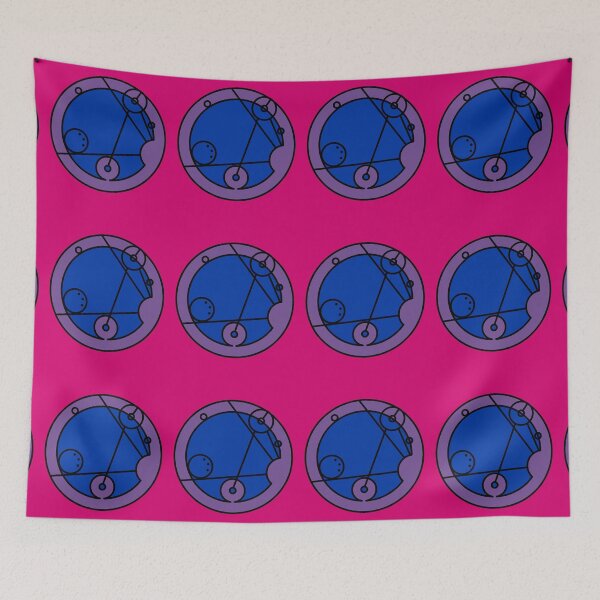Item preview, Bisexual in Circular Gallifreyan in Bisexual Flag Colors designed and sold by CaelanPride.