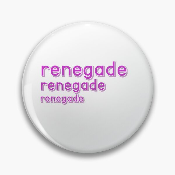Item preview, Renegade Tik Tok Sticker designed and sold by jpridenour.