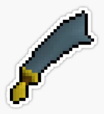 Rune Scimitar Sticker