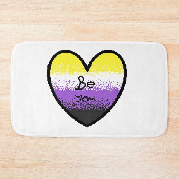 Item preview, non binary flag heart be you designed and sold by pokemon99883.