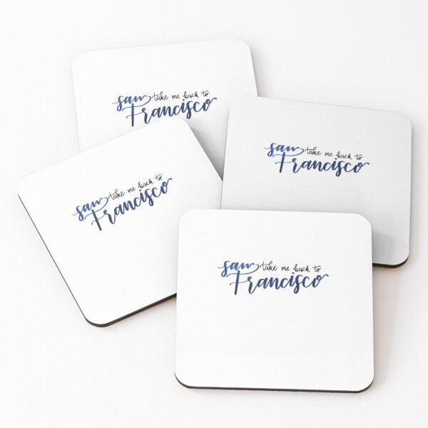 Item preview, "Take me to San Francisco" quote from song "San Francisco" by Niall Horan digital lettering designed and sold by averycooluser.