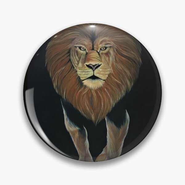 Item preview, Lion painting designed and sold by Meryem Berrada.