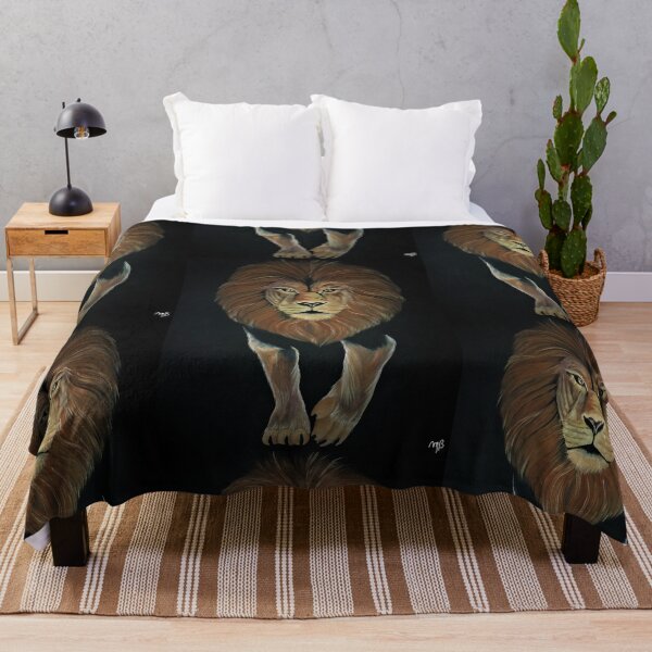 Item preview, Lion painting designed and sold by Meryem Berrada.