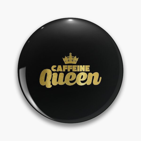 Item preview, Cute & Funny Caffeine Queen Coffee Addicts designed and sold by perfectpresents.