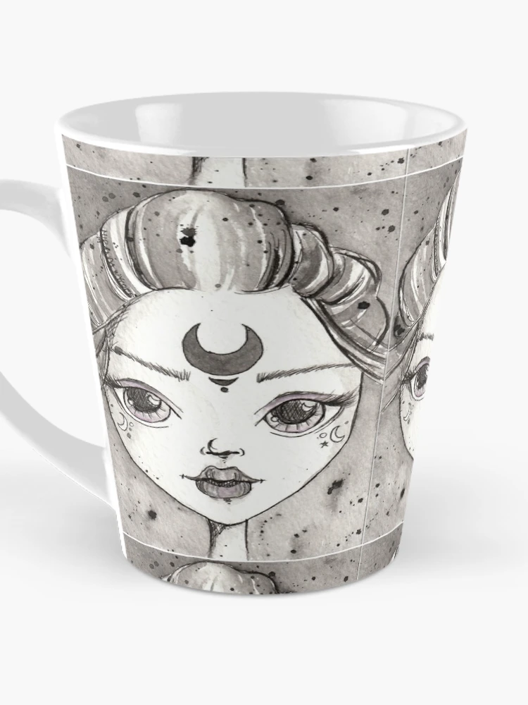 Thumbnail 3 of 4, Coffee Mug, Moon Goddess designed and sold by RuffledAndPunk.