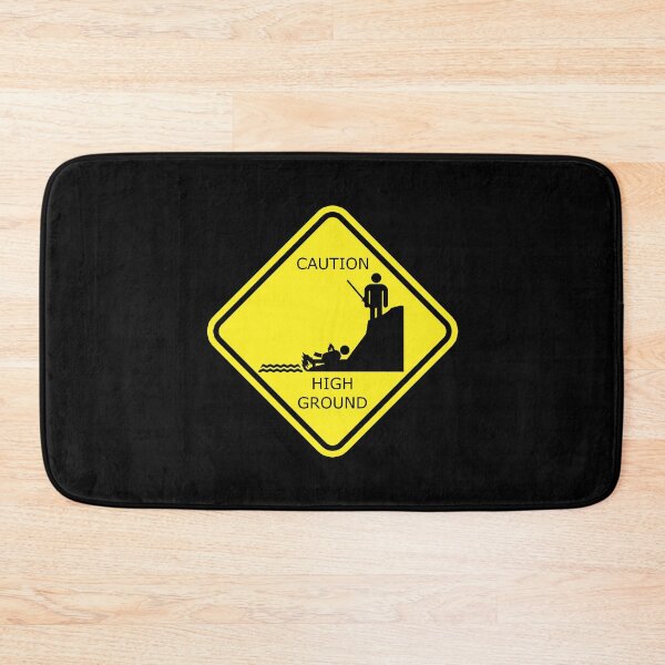 Item preview, Caution High ground design designed and sold by TryStar.