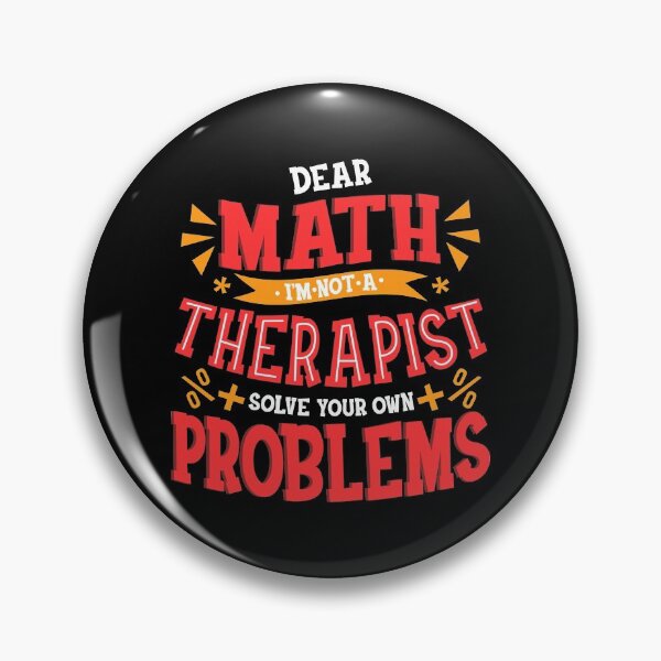 Item preview, Dear Math I Am Not a Therapist Solve Your Problems designed and sold by perfectpresents.