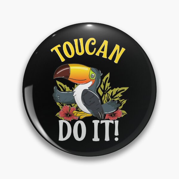 Item preview, Toucan Do It Funny You Can Do It Pun Thumbs Up designed and sold by perfectpresents.