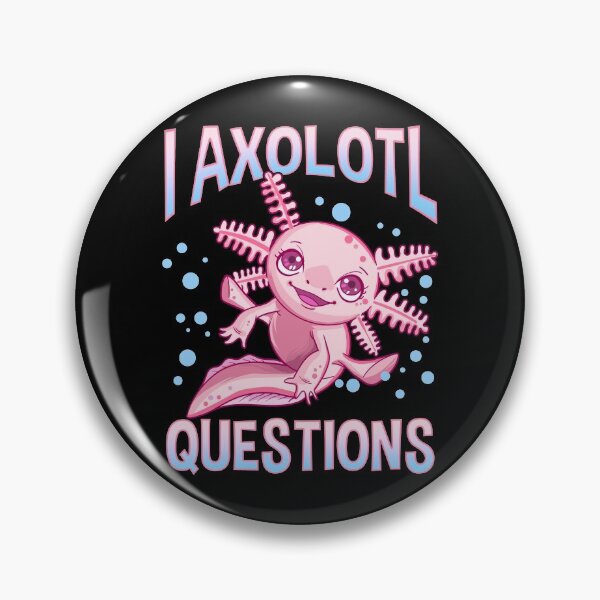 Item preview, Cute & Funny I Axolotl Questions Walking Fish Pun designed and sold by perfectpresents.