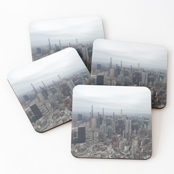 Item preview, Aerial View, Skyscrapers, Midtown Manhattan, New York City designed and sold by lenspiro.