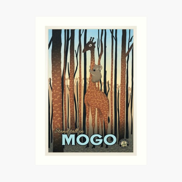 Mogo Art Print