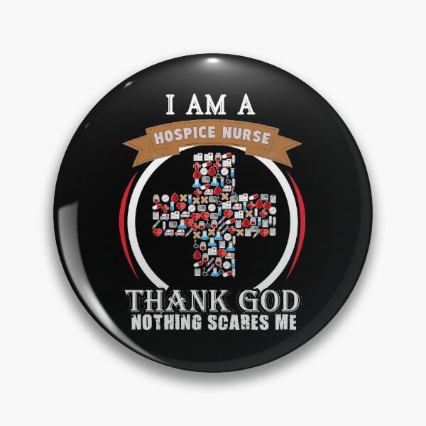 Item preview, I Am A Hospice Nurse, Thank God Nothing Scares Me designed and sold by perfectpresents.