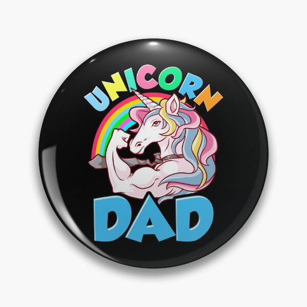 Item preview, Awesome Unicorn Dad Cool Unicorn Dads designed and sold by perfectpresents.