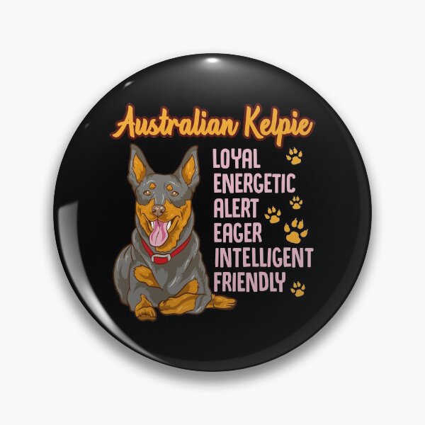 Item preview, Cute Australian Kelpie Loyal & Friendly Dog designed and sold by perfectpresents.