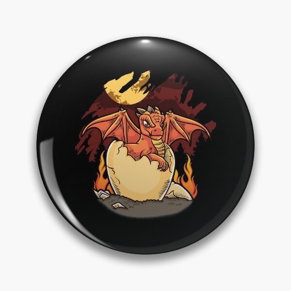 Item preview, Adorable Baby Dragon Hatching Out Of A Dragon Egg designed and sold by perfectpresents.