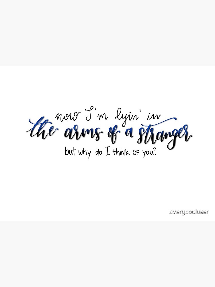 Everywhere - Niall Horan Lyrics | Art Print